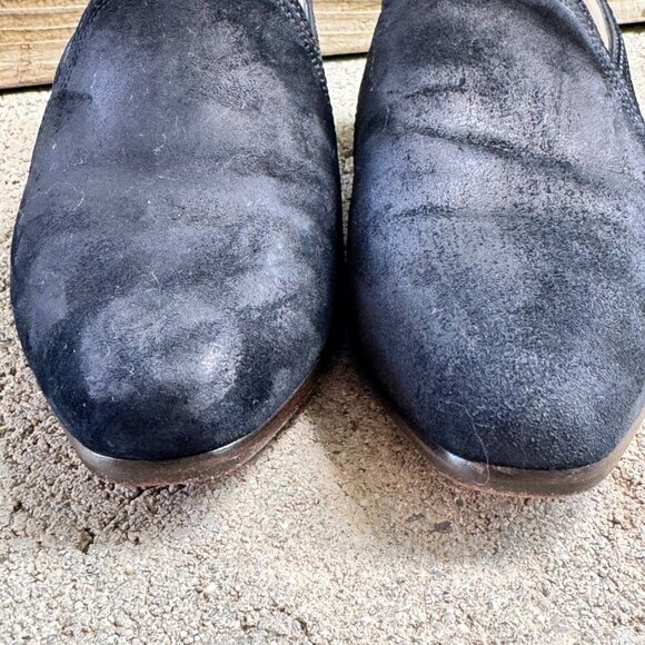 COLE HAAN WOMEN'S BLACK VELVET HEELS SIZE 5.5 - Picture 7 of 11